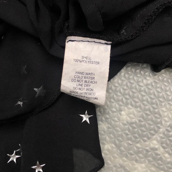 New!! Chiffon star top size S - Picture 7 of 8